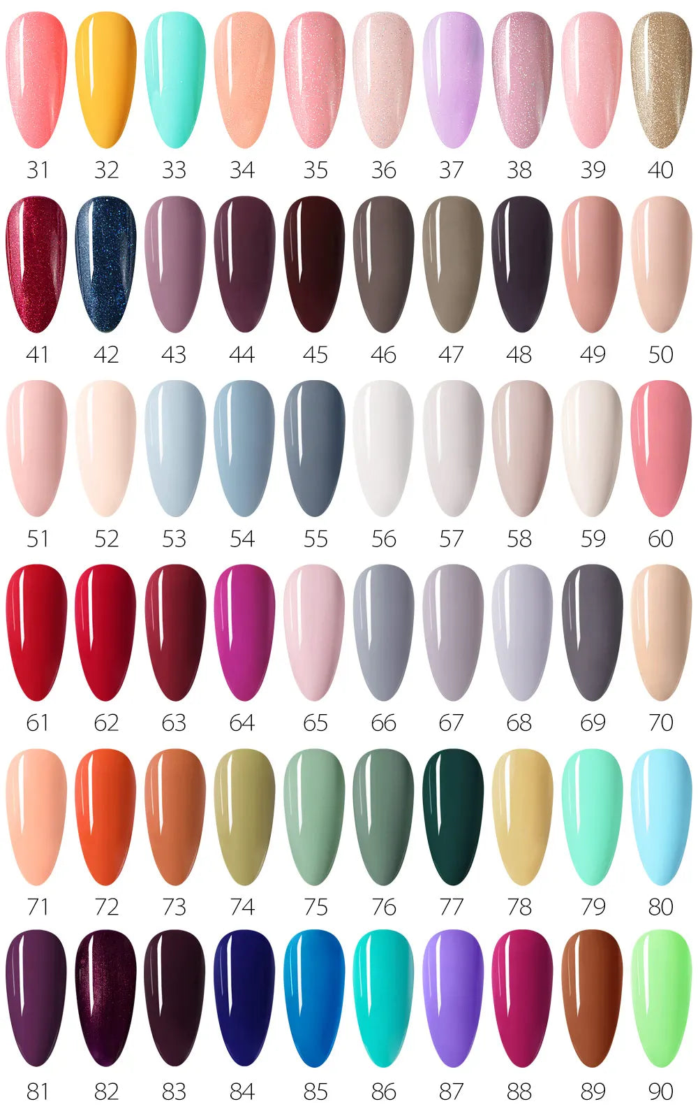 VENALISA VIP4 Kit Nail Gel Polish TPO FREE Full Coverage 36/60 Color Gel Pigment Professional Nail Art Long-lasting Gel Varnish