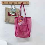 Women's Mesh Tote Bag for Beach & Shopping