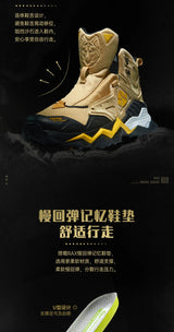 RAX Men's Hiking Shoes Mountain Trekking Boots High Quality Fashion Outdoor Casual Snow Winter