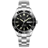 CARNIVAL Dive Watch Luxury Stainless Steel Sport Automatic Mechanical Wristwatch 100M Waterproof NH36 Clock for Men Reloj Hombre