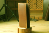 Handmade Vintage Crazy horse Genuine Leather Wallet men Leather long wallet clutch bag male purse money clips money bag
