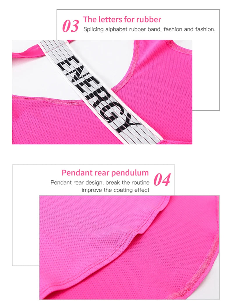 Open-Back Activewear Workout Tank