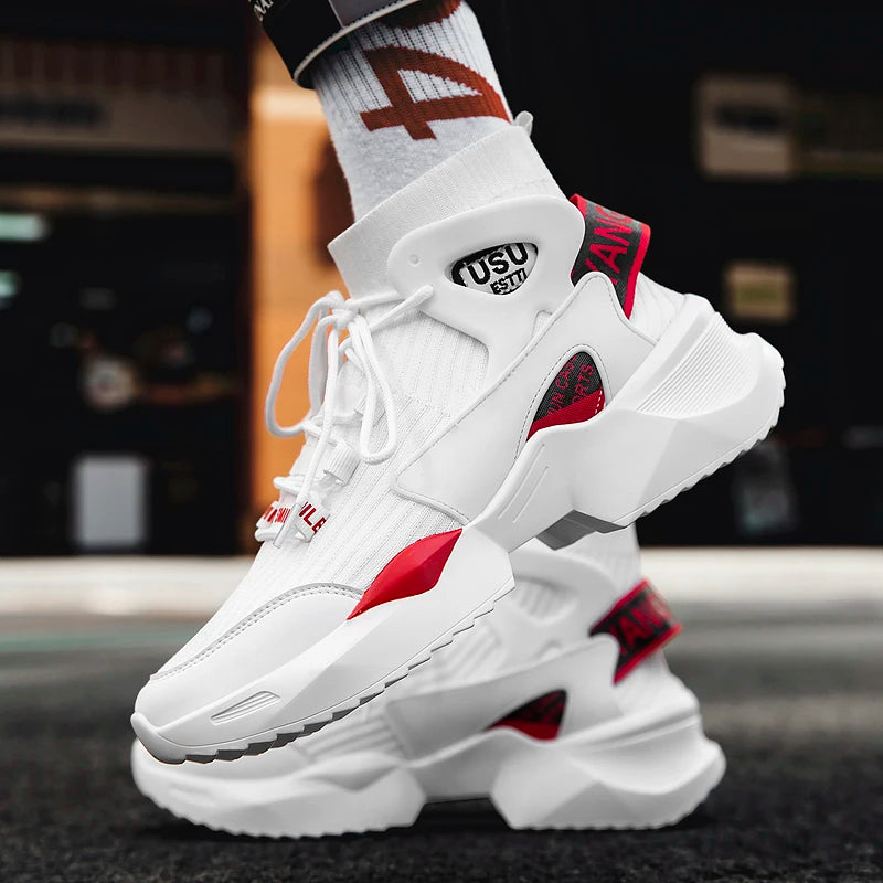 High-Top Breathable Sport Sneakers