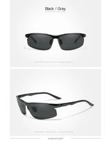 Genuine KINGSEVEN Polarized Men Aluminum Sunglasses Driving Mirror Lens Male Sun Glasses Aviation Women For Men Eyewear 9126