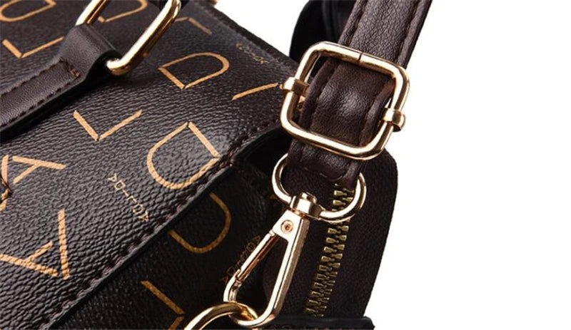 Elegant Tassel PU Leather Tote
