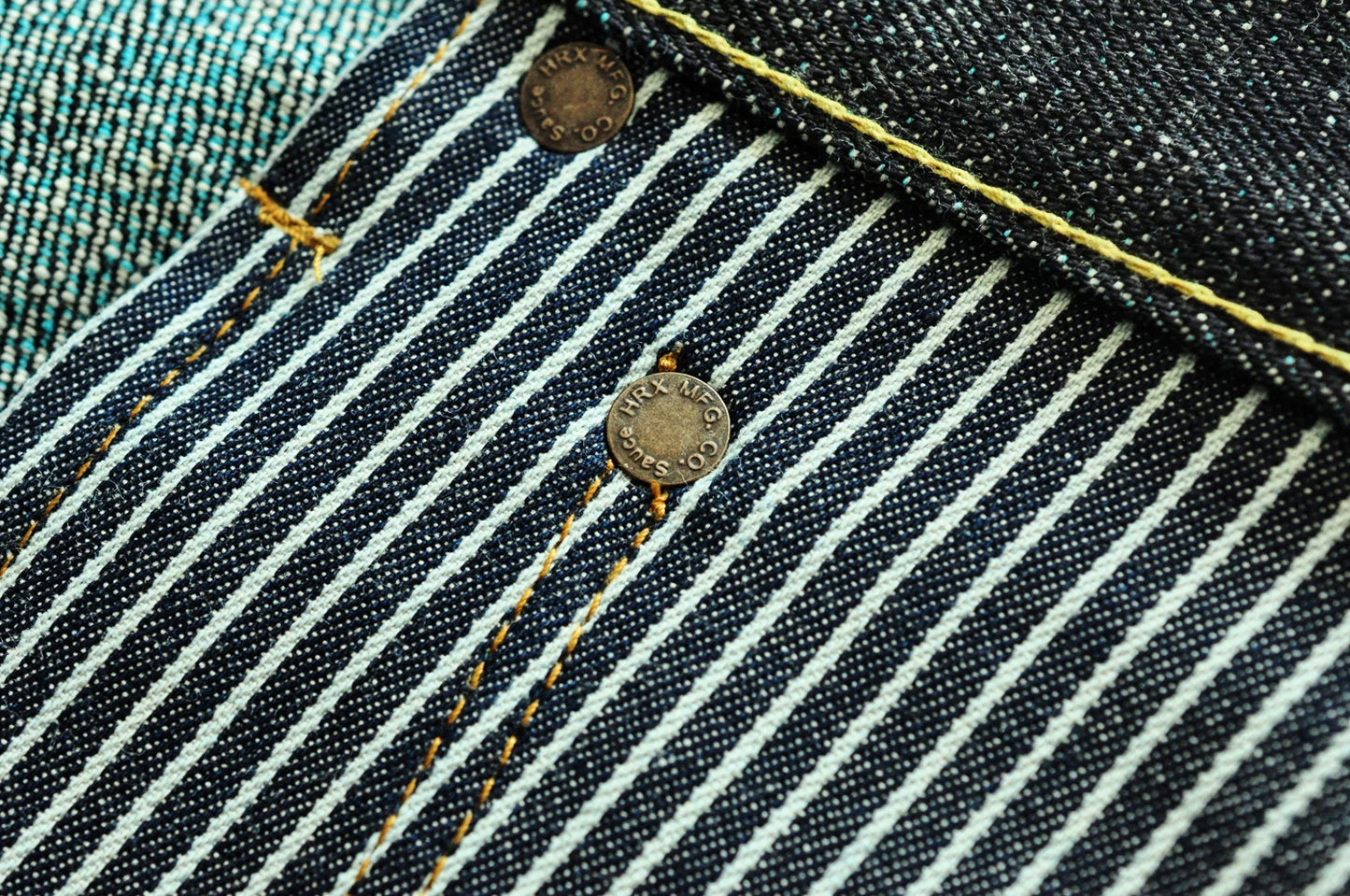 SauceZhan 308XX-BO Wind | Furinkazan Selvedge Denim Jeans