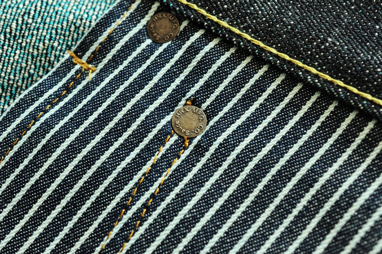 SauceZhan 308XX-BO Wind | Furinkazan Selvedge Denim Jeans