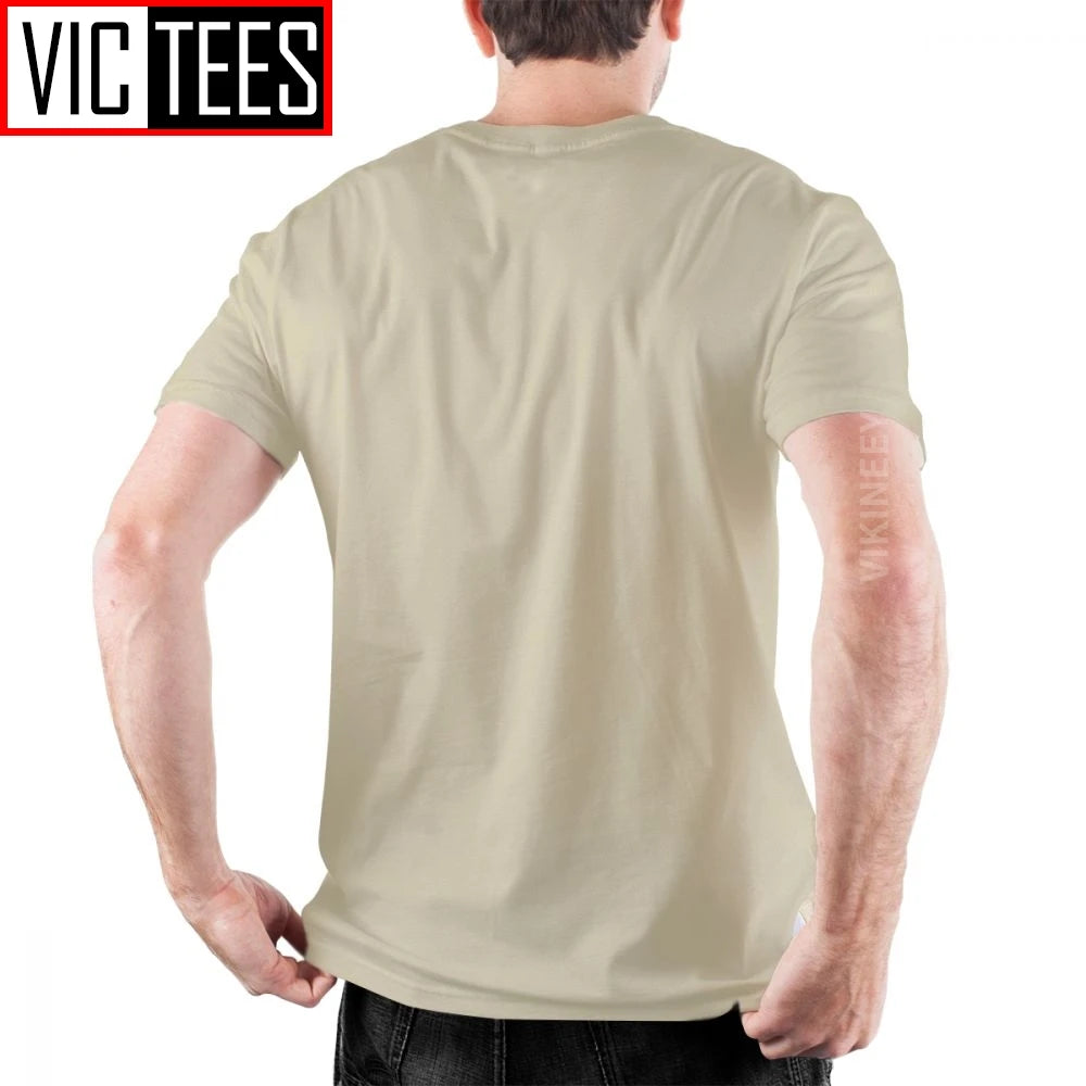 Men's Car Graphic Cotton T-Shirt