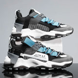 Men's Breathable Mesh Lace-Up Sneakers