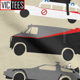 Men's Car Graphic Cotton T-Shirt