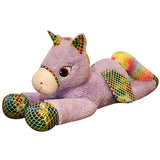 New Arrive High Quality 90-120CM Horse Plush Toys Stuffed Animal Doll Boys Girls  Birthday Gift Home Shop Decor Triver