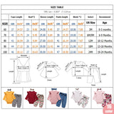 Baby Girl 3-Piece Outfit with Pants & Headband