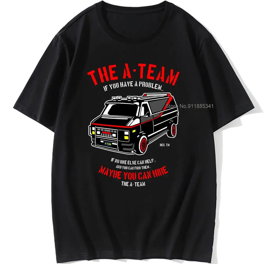 The A-Team Van Graphic Cotton T-Shirt