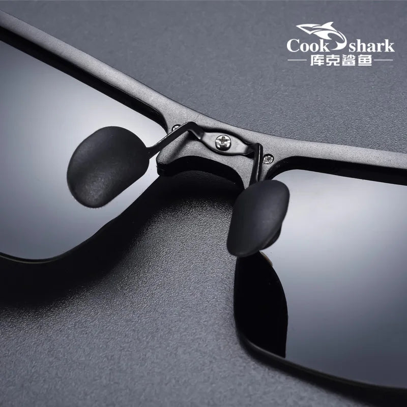 Cook Shark Polarized Aluminium Sunglasses for Men