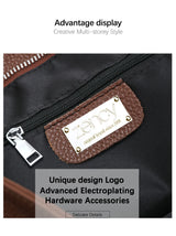 Zency Soft Cowhide Leather Winter Women's Shoulder Bag Casual Commuter High Capacity Female Crossbody Handbag Vintage Shopper