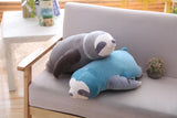 65-100cm Super Soft Stuffed Sloth Toy Plush Cute Sloths Soft Toy Animals Plushie Doll Pillow Birthday Gift