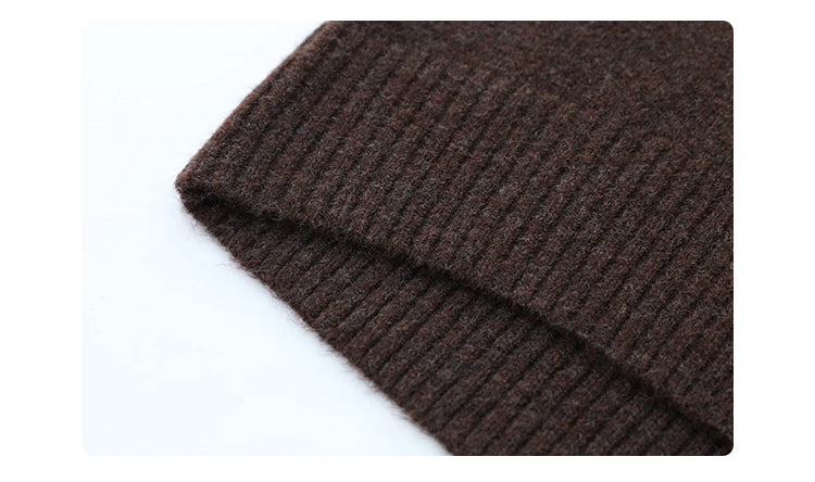 Women's Relaxed Mock Neck Knit Sweater