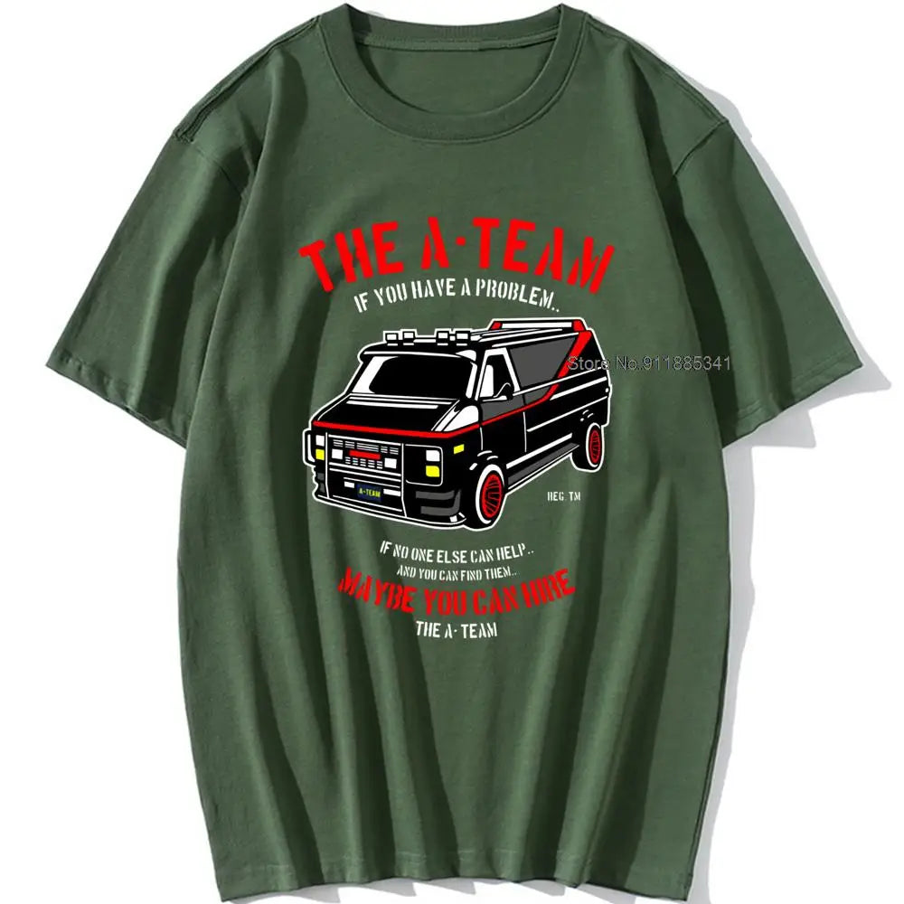 The A-Team Van Graphic Cotton T-Shirt