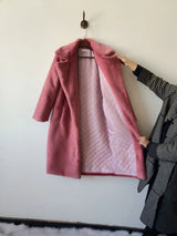 Luxury Faux Rabbit Fur Winter Overcoat