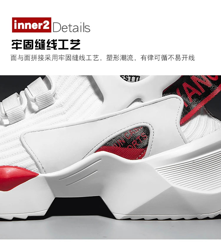 High-Top Breathable Sport Sneakers