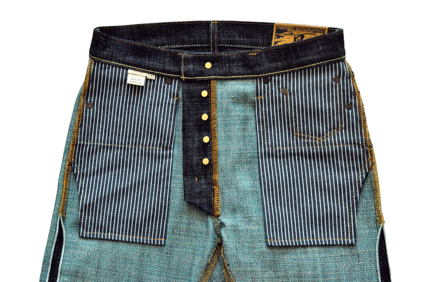 SauceZhan 308XX-BO Wind | Furinkazan Selvedge Denim Jeans