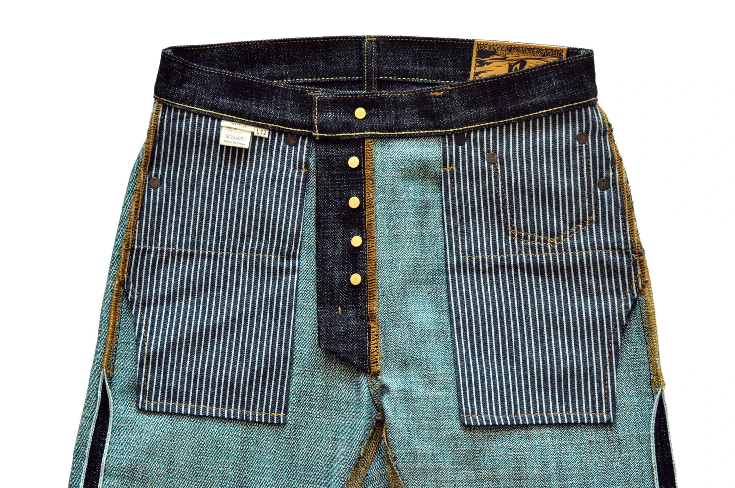 SauceZhan 308XX-BO Wind | Furinkazan Selvedge Denim Jeans