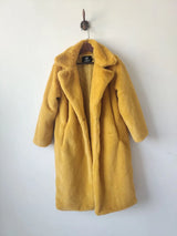 Luxury Faux Rabbit Fur Winter Overcoat