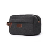 Men's Canvas Travel Wash Toiletry Bag Women Cosmetic Makeup Beauty Necessaries Bag Waterproof Dopp Kit Shaving Organizer Handbag