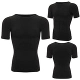 1/2 PCS Men Body Shaper T-Shirt Slimming Shapewear Corrective Posture Belly Control Compression Man Modeling Underwear Corset