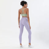 Women's Yoga Set with Sports Bra & High-Waist Leggings