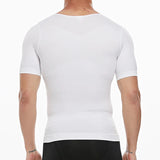 1/2 PCS Men Body Shaper T-Shirt Slimming Shapewear Corrective Posture Belly Control Compression Man Modeling Underwear Corset