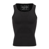 Mens Slimming Body Shaper Shapewear Abs Abdomen Compression Shirt to Hide Gynecomastia Moobs Workout Tank Tops Undershirts