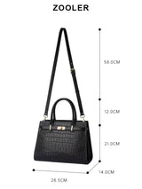 Hot ZOOLER Fashion Woman Bag Full Genuine Leather Shoulder Bags for Businesswomen Real Cow Handbags Purses Bolsa Feminina #wg383