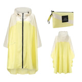 Women's Oversized Waterproof Rain Poncho – Windproof