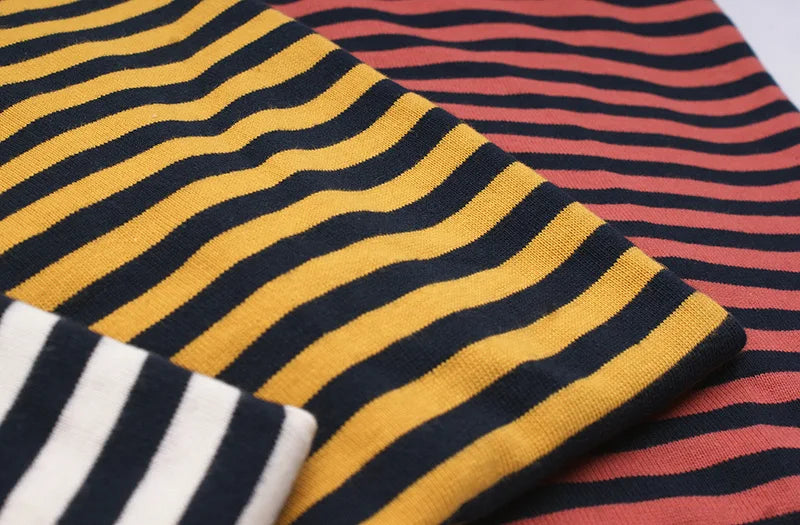 Men’s Striped Cotton Slim Fit T-Shirt