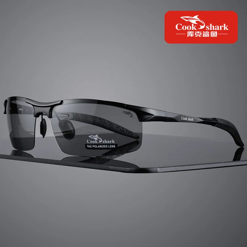 Cook Shark Polarized Aluminium Sunglasses for Men