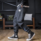 Men’s Relaxed Fit Cargo Harem Jeans