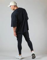 Men's Oversized Cotton Tee – Gym, Street & Everyday Style