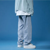 Mens Jeans Large Denim Jeans for Teens Trousers for Men Jean Baggy Pants Men's Fashion Man Male Trendyol Streetwear Korean Men´s