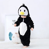 Adorable Animal Cartoon Baby Winter Rompers