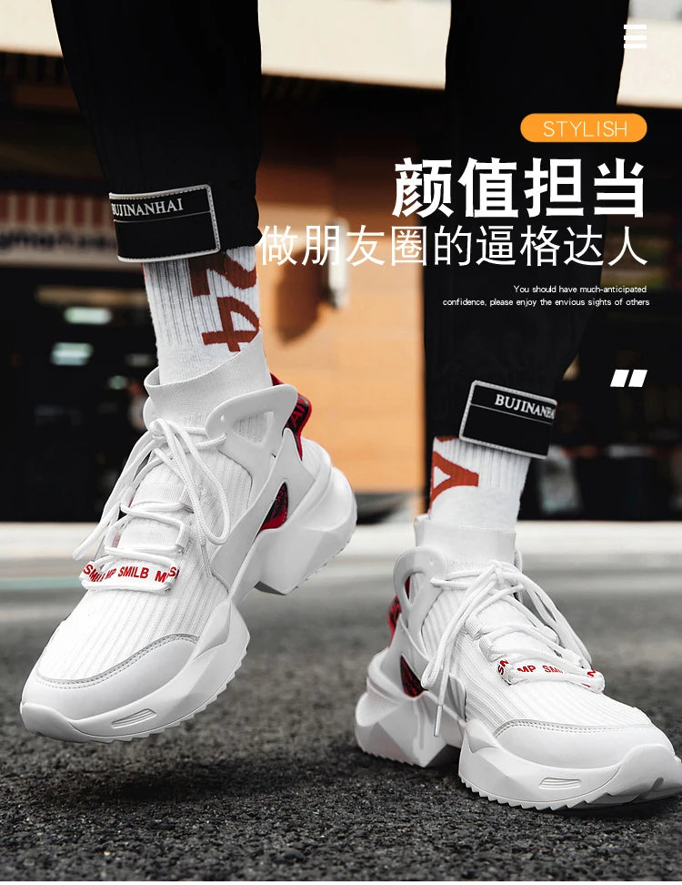 High-Top Breathable Sport Sneakers
