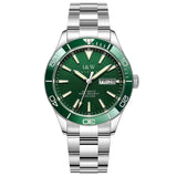 CARNIVAL Dive Watch Luxury Stainless Steel Sport Automatic Mechanical Wristwatch 100M Waterproof NH36 Clock for Men Reloj Hombre