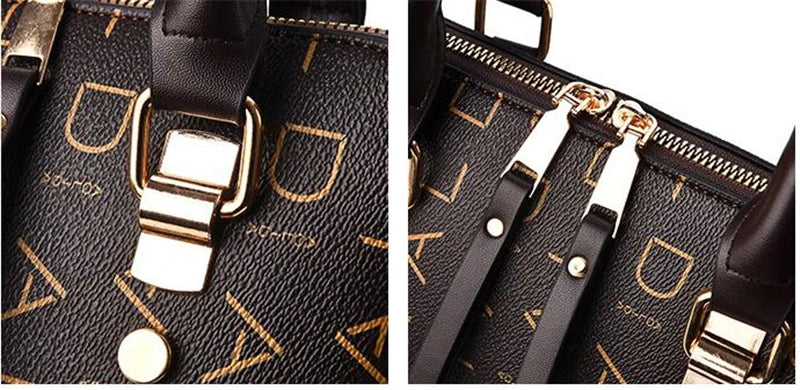 Elegant Tassel PU Leather Tote