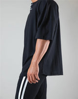Men's Oversized Cotton Tee – Gym, Street & Everyday Style