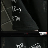 Men’s Retro Layered-Look Printed Hoodie