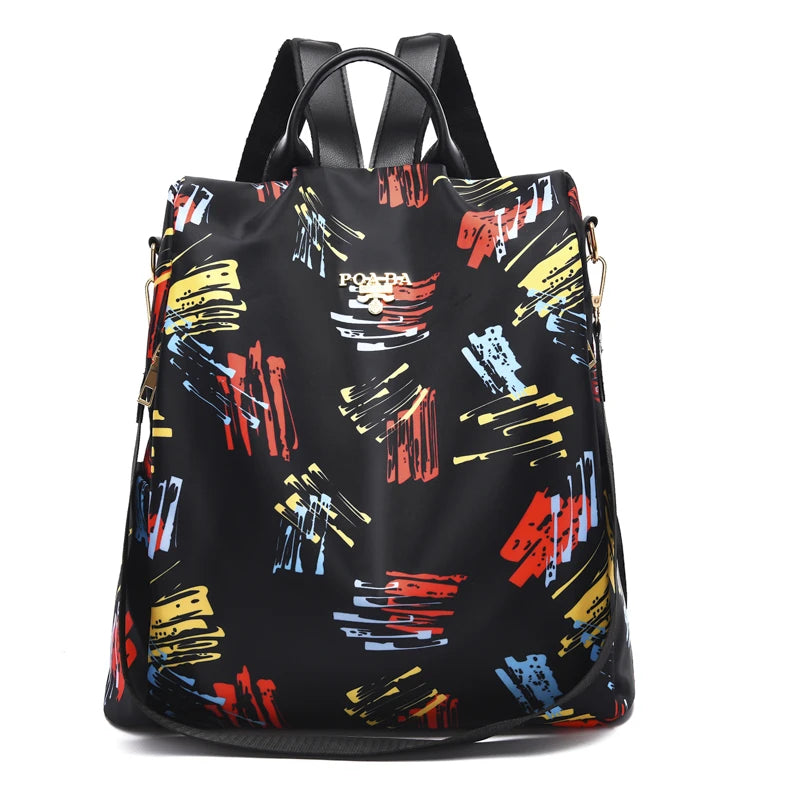Women's Oxford Backpack with Organizer Pockets
