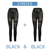 Anti-Cellulite Compression Leggings – High Waist Tummy Control & Thigh Slimming Body Shaper