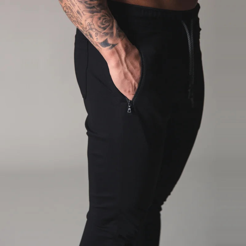 Men's Cotton Blend Elastic Waist Sweatpants