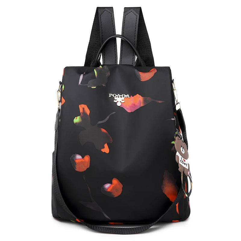 Women's Oxford Backpack with Organizer Pockets