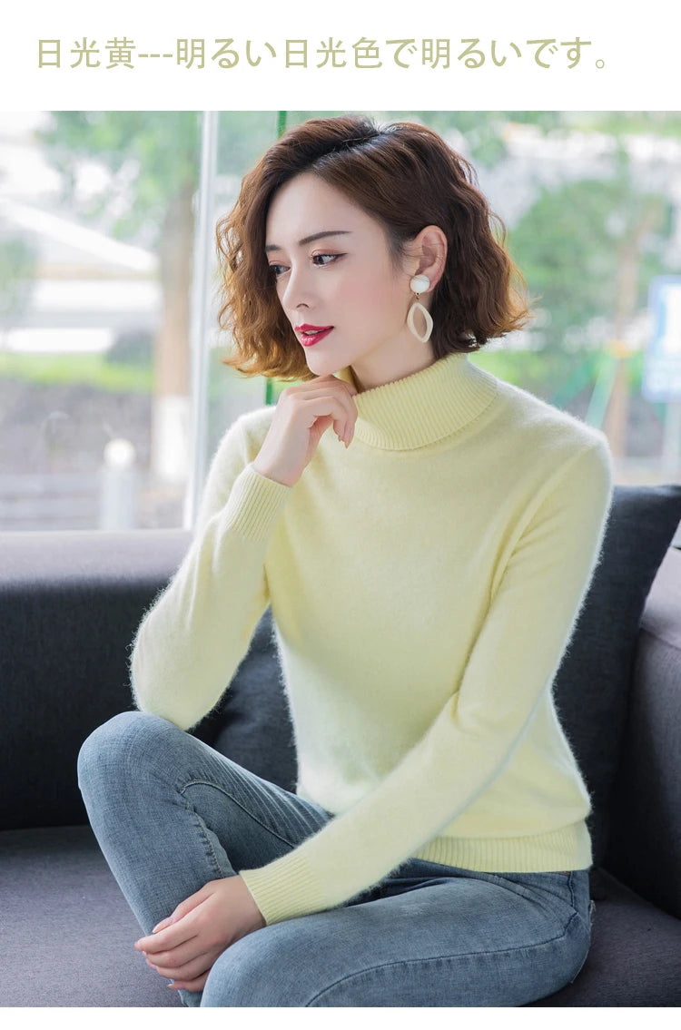 Women's Collared Knit Pullover Sweater